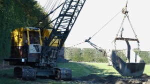 1974 Ruston Bucyrus 30 RB Dragline at Wheat and Wheels 2024