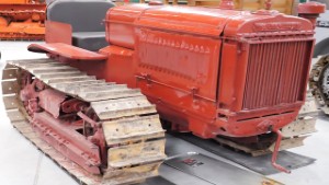 Vintage McCormick Deering Crawler Tractor in Geraldine