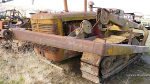 Old International TD18 Cable Bulldozer in Wanaka