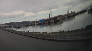 Driving Foreshore Road next to Bluff Harbour | Southland | New Zealand | 4K