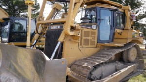 Modern Caterpillar D6R XL Bulldozer in Wanaka