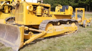 Caterpillar D8 Cable Bulldozer with a Le Tourneau Ripper in Wanaka