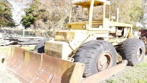 Old Clark-Michigan Wheel Dozer in Blenheim
