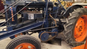 Fordson Major Tractor with Cable Loader Bucket