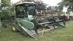 1981 John Deere 2320 Windrower at the Courtenay A&P Show