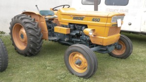 1970 Fiat 450 Tractor at the 2024 Ashburton A&P Show
