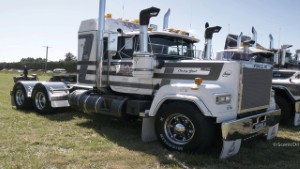 1988 Mack R722RS Super Liner Truck at the 2024 Selwyn Motorfest