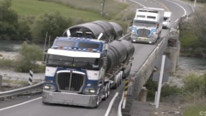 45 Kenworth Trucks on the Road around New Zealand's South Island