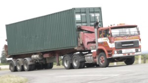 1989 International TF 2670 Truck on the Ikamatua Highway