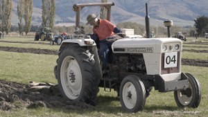 1976 David Brown 995 Tractor at the 2025 NZ Ploughing Championships