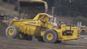 LeTourneau Tournapull Model C Dump Truck Working