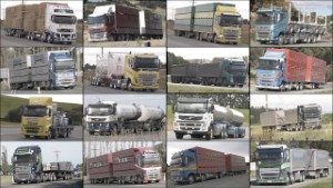 60 Volvo Trucks on the Road around New Zealand's South Island