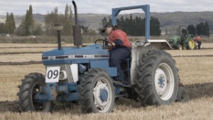 1982-83 Ford 4110 Tractor at the 2025 NZ Ploughing Championships