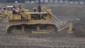 Classic Caterpillar CAT D6C Bulldozer at Wheels at Wanaka