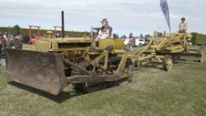 Caterpillar RD4 Bulldozer and Caterpillar 66 Power Control Grader